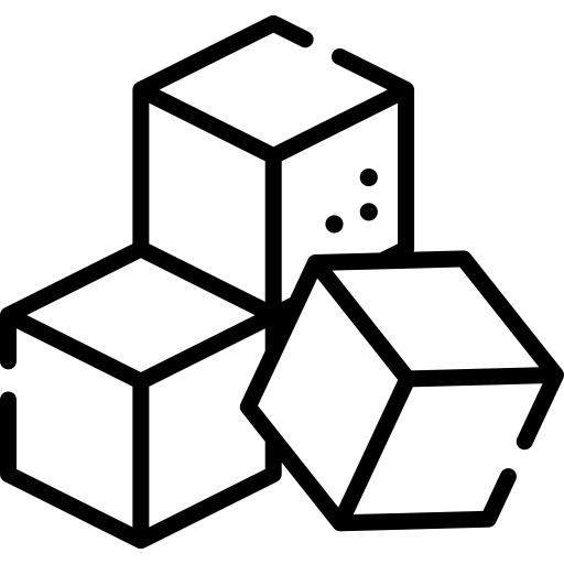 Carrées de sucre
